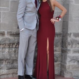 Burgundy/maroon PROM dress!